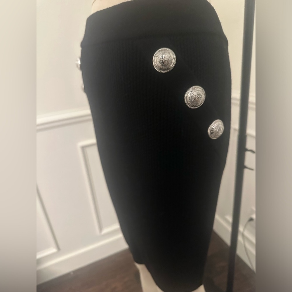 Balmain knit pencil skirt
